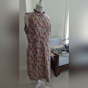Vintage Shift Floral Dress